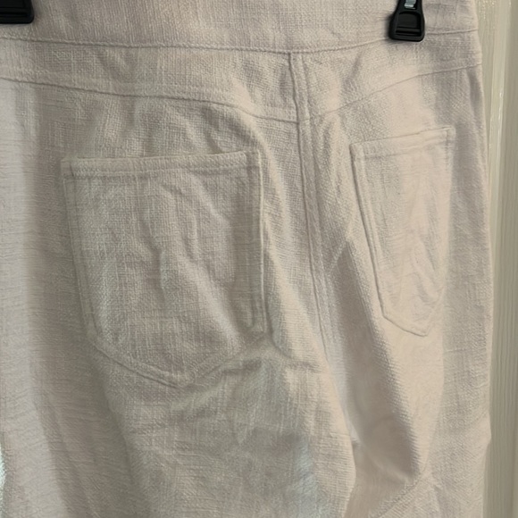 T Alexander Wang White Fringe Denim Pant - Picture 4 of 6